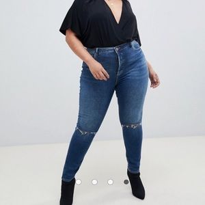 ASOS DESIGN Curve Ridley skinny jeans